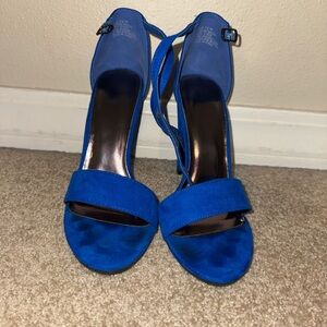 Elegant Blue Women's Heels